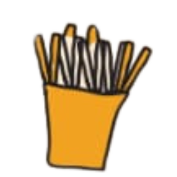 Plain fries